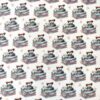 Patchwork fabric - Irons and Roses in 100% cotton, 145 g/m², 150 cm wide