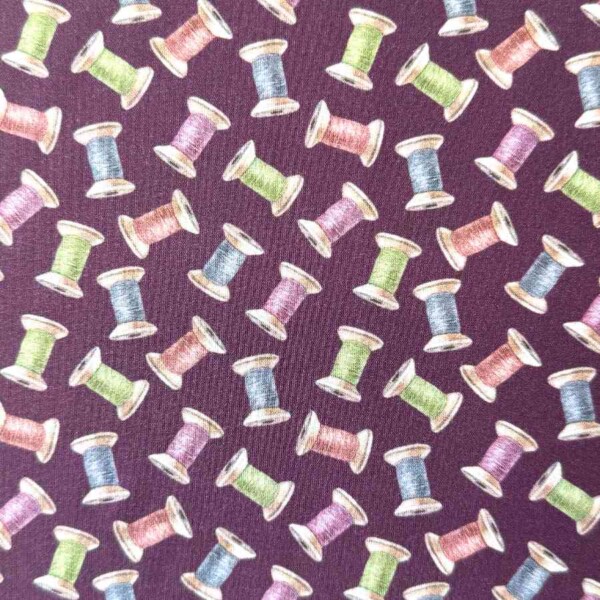 Patchwork stof - Sytråd i 100% bomuld, 145 g/m², 150 cm bred