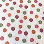 Canvas med print - Runde garnnøgler