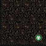 Jersey Print - Omrids af Hibiscus