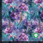 Jersey Print - Kristallipuutarha