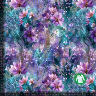 Jersey Print - Crystal garden