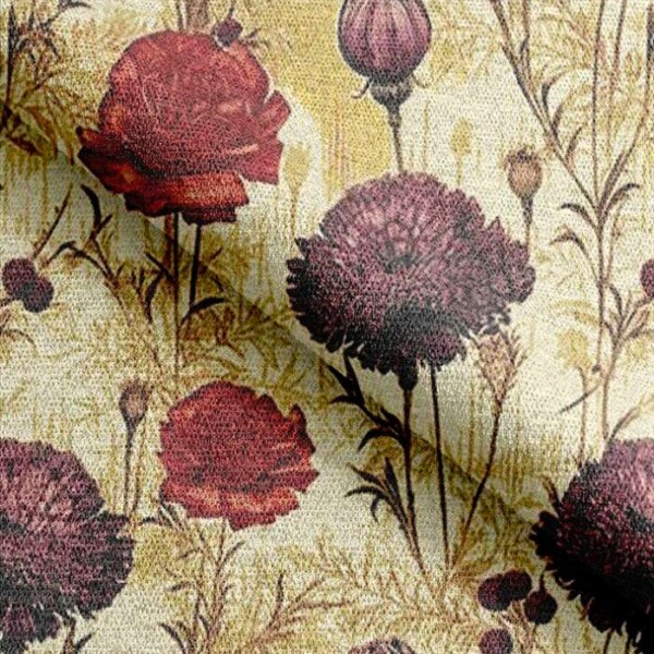 POLENZA Tapestry - 23874-2 Gobelin -- Leopard jacquard woven upholstery fabric with leopard pattern, 140 cm wide