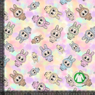 Jersey print with Labubu 4