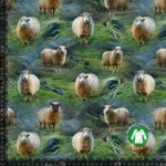 Jersey print med får