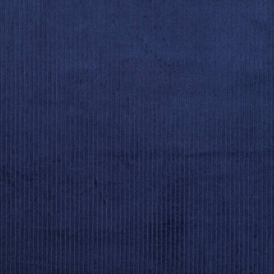 Bredriflet fløjl - Dark Cobalt - Billede 1