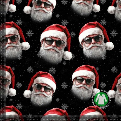 Jerseypainatus viileillä joulupukkeilla