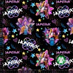 Jersey print med K-POP - SORT