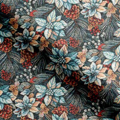 Gobeliini joulutähdet - sininen