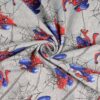 Licensed Spider-Man 2 print french terry 200 g/m² Oeko-Tex