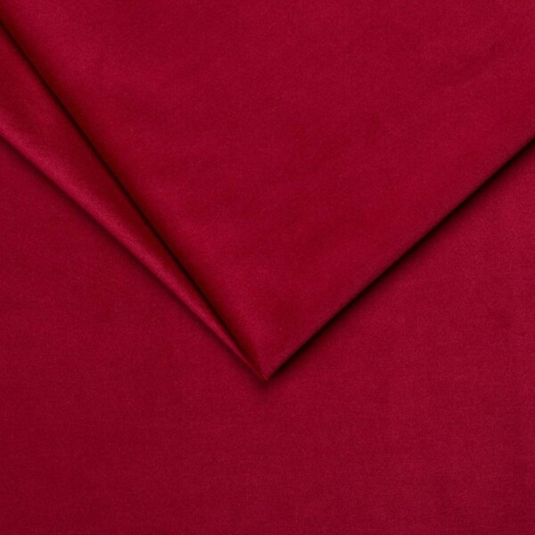 Velour i rød, 100% polyester, ca. 145 cm bred