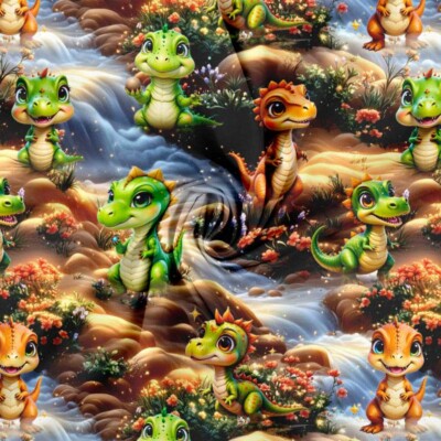 Jersey print with dino dream - Image 3