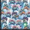 Jerseyprintti siistillä controller-teemalla digiprintti jersey -kankaassa