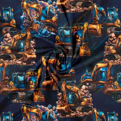 Jersey print med seje gravkøer - Billede 2