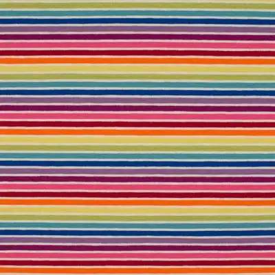 KC3004-001_1 Jersey Print - Hvid og multi striber