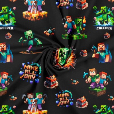 Jersey print med gamer pixel - sort - Billede 2