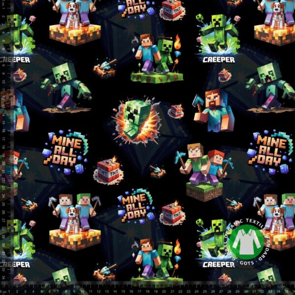 Jersey print med gamer pixel - sort