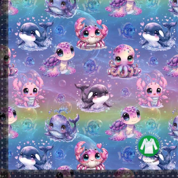 Seaworld v5_with_rulers Jersey print med undervandstema