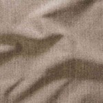 Møbelstof i hørlook - Mørk beige