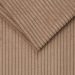 Møbelvelour rillet Karamel 330 g/m² 144 cm Oekotex