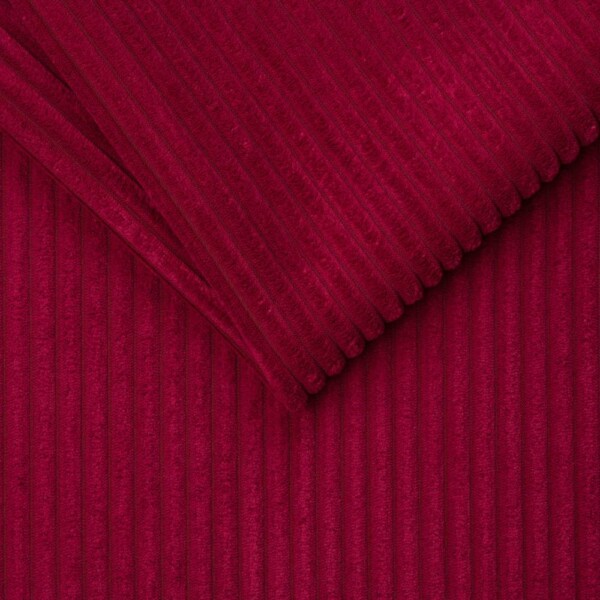 imgi_194_Zoom-7-Red Møbelvelour rillet i farven rød, 330 g/m², 144 cm bred
