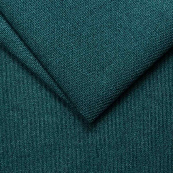 Textured upholstery fabric in petrol, 100% polyester, 400 g/m², 146 cm