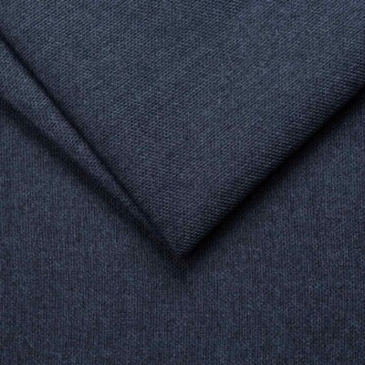 Textured upholstery fabric in navy blue, 100% polyester, 400 g/m², 146 cm
