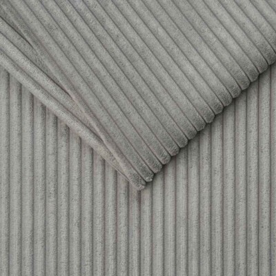 Furniture velvet grooved - gray