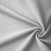Textured upholstery fabric in silver laid in soft folds