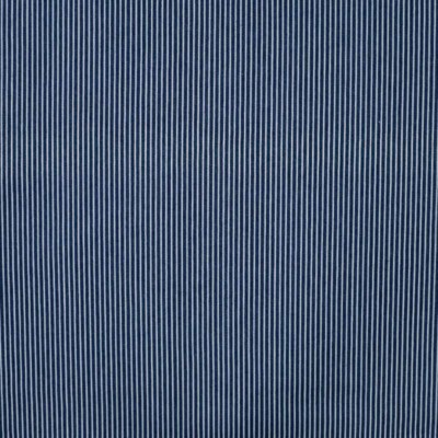 Denim Jacquard - Striber mørk denim