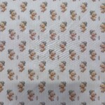 Poplin patchwork fabric with little ducklings