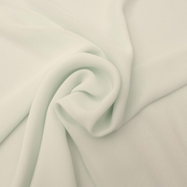 Chiffon hvid i 100% polyester, 80 g/m², 145-150 cm bred