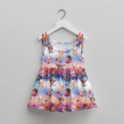 Jersey print med søde bondegårds dyr - Billede 2