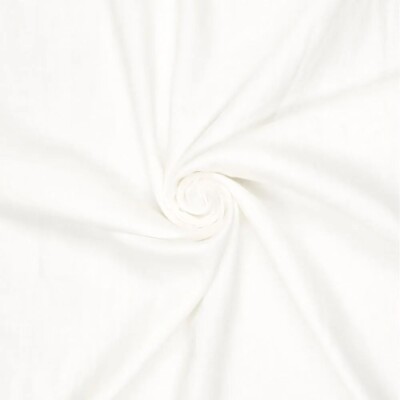 Lightweight Linen Off White fabric 165 g/m² 130 cm