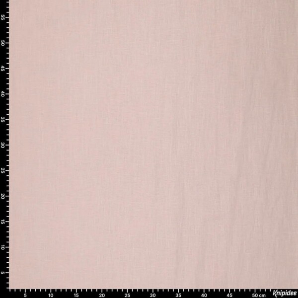 Color Light Pink in light linen 165 g/m²