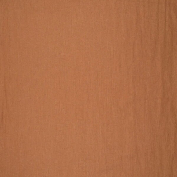 Lightweight Linen Russet Brown fabric for curtains and clothing