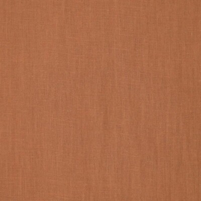 Woven lightweight linen Russet Brown in warm brown shade