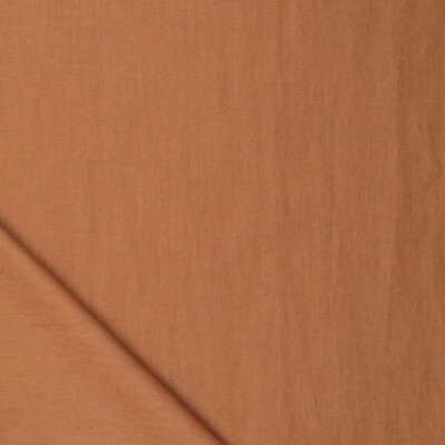 Detail of texture in lightweight Linen Russet Brown
