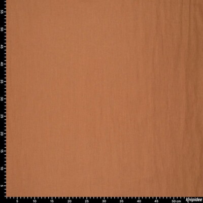 Color Russet Brown in lightweight linen 165 g/m²