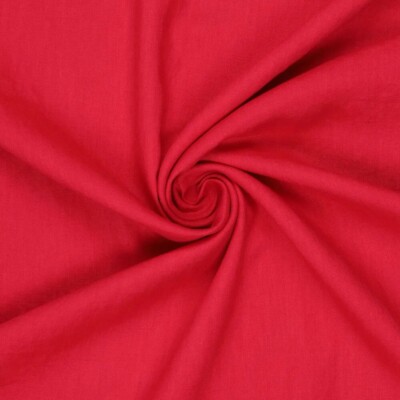 Let hør Red i 100% hør, 165 g/m² og 130 cm bredde