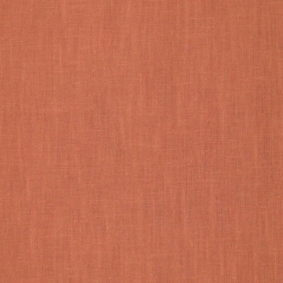 Rust-colored light linen fabric woven structure close-up