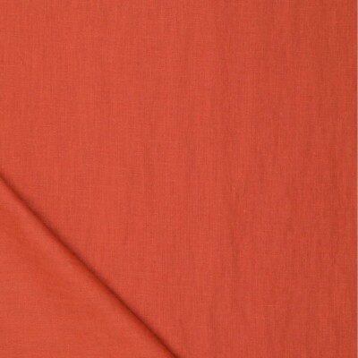 Let hør Rust Red metervare til gardiner og duge
