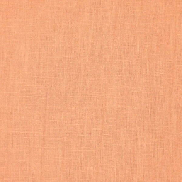 Orange hørstof vævet kvalitet med let struktur