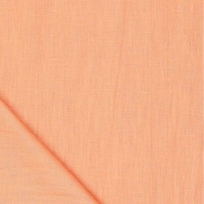 Detalje af Let hør Orange vævning i 100% hør