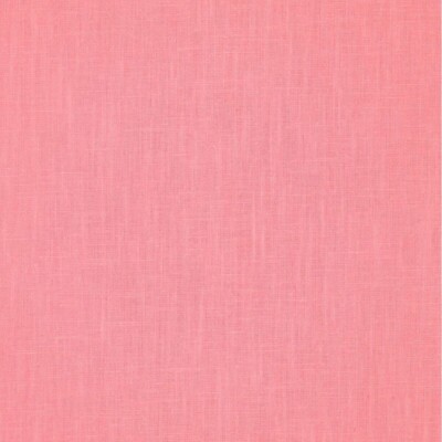 Coral pink hørstof vævet metervare med let struktur