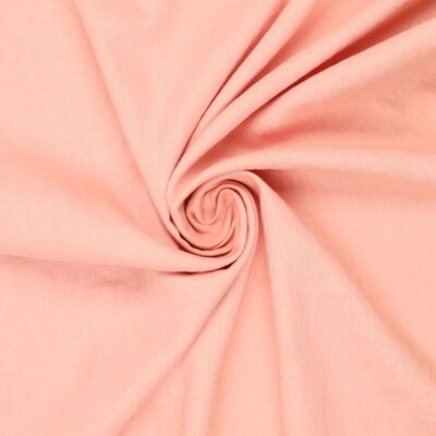 Lightweight Linen Salmon Pink 100% linen 165 g/m² 130 cm wide