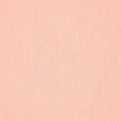 Salmon pink linen woven fabric with natural structure