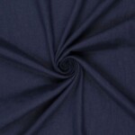 Let hør Deep Blue 100% hør 165 g/m² 130 cm
