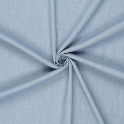 Lightweight linen Sky Blue 100% linen 165 g/m² 130 cm