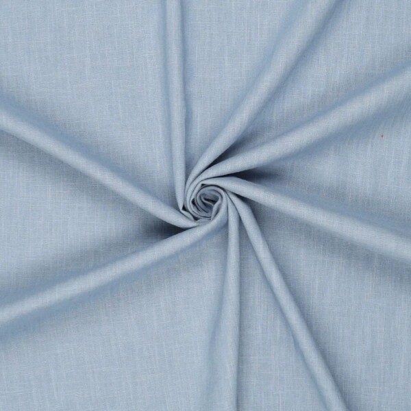 Let hør Sky Blue 100% hør 165 g/m² 130 cm